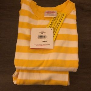 Hanna Andersson Yellow & White Pajamas